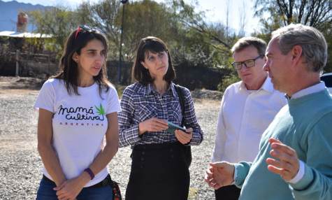 LA PRESIDENTA DE MAMÁ CULTIVA ELOGIÓ EL PROYECTO DE CANNABIS MEDICINAL DE LA RIOJA