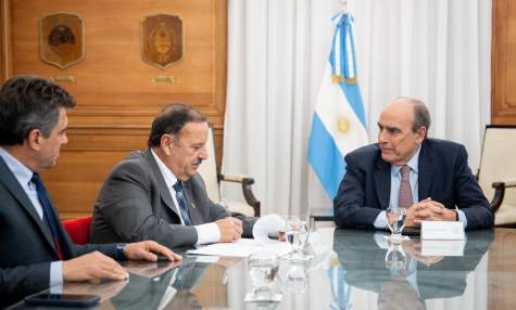 El gobernador Ricardo Quintela firmó un convenio con la Nación para reactivar la obra pública en La Rioja