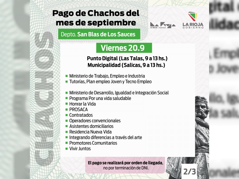 A partir del viernes comienzan a cobrar los BOCADE las y los agentes de planta y vinculados del interior provincial - foto  1